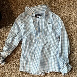 Boys button down whale shirt Vineyard Vines size 6